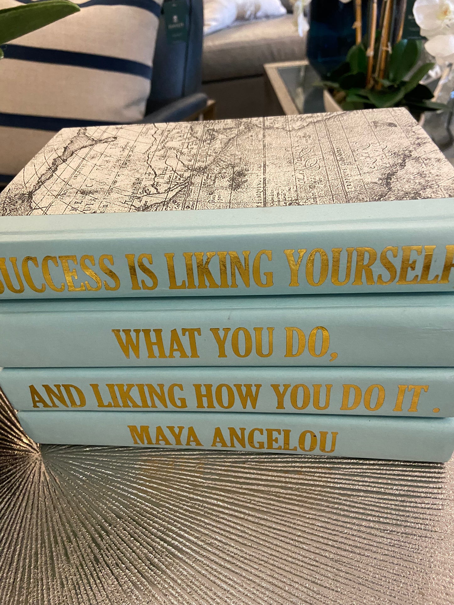 BOOK-Quote"Success is Liking Yourself What you do and liking how you do it"