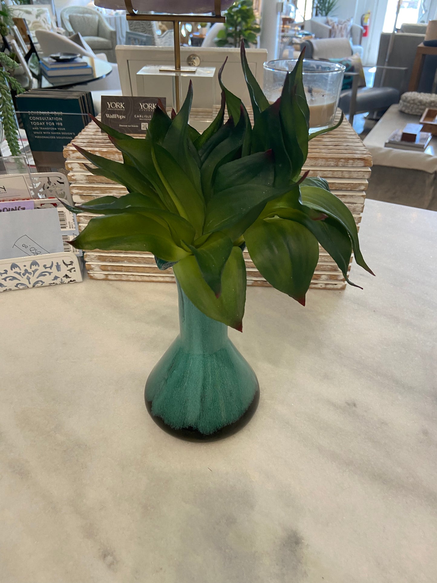 VASE WITH GREENS