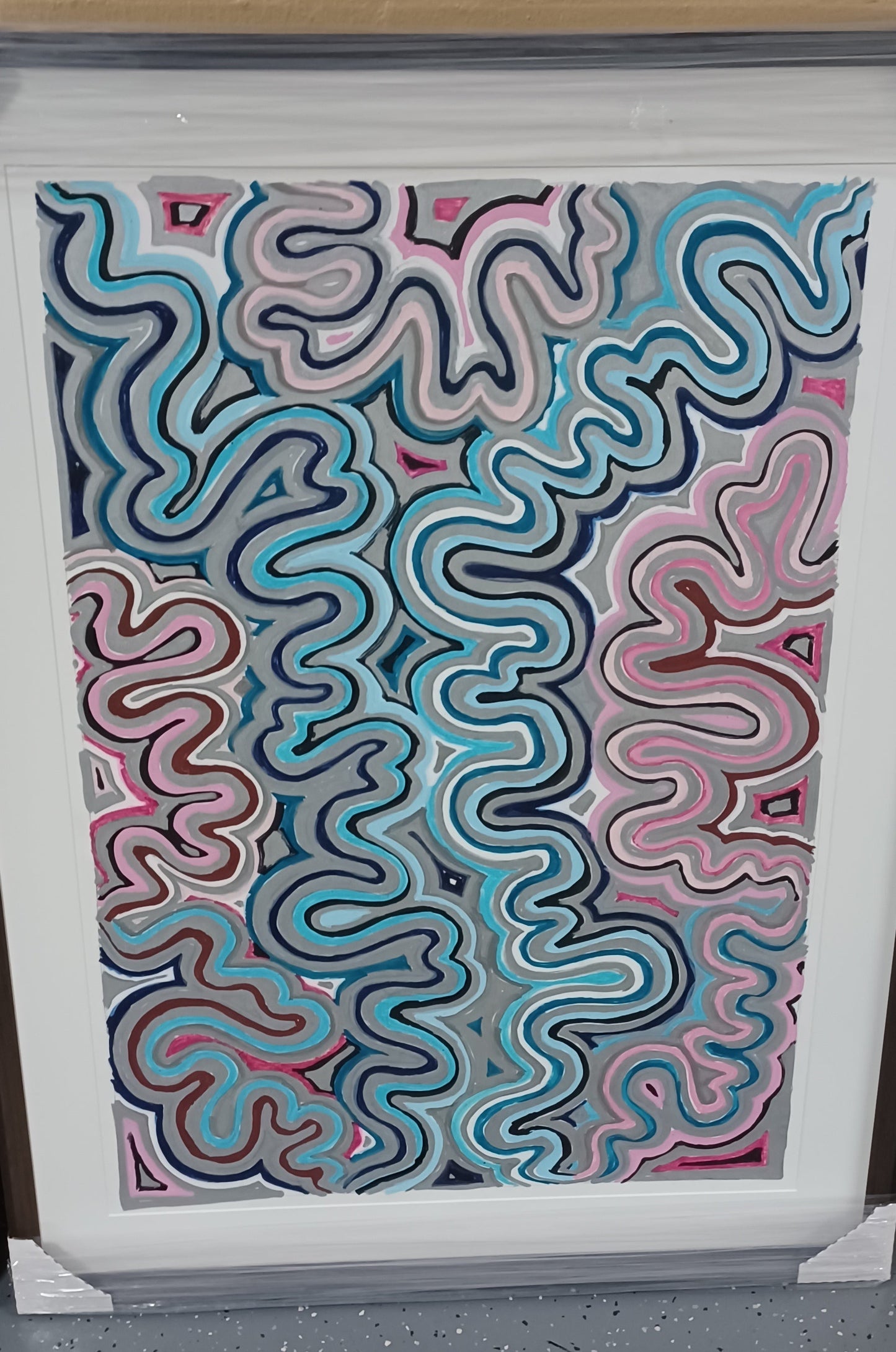 Squiggle Art -Large
