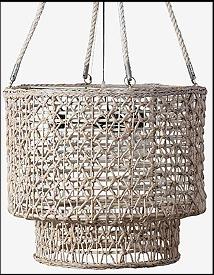 Woven Rope Chandelier