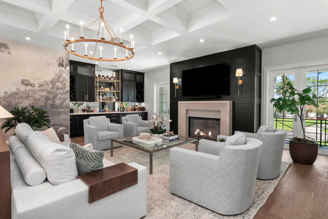 🎨 Color Capping: A Ceiling Design Revolution in Tampa Bay Homes 🏡✨