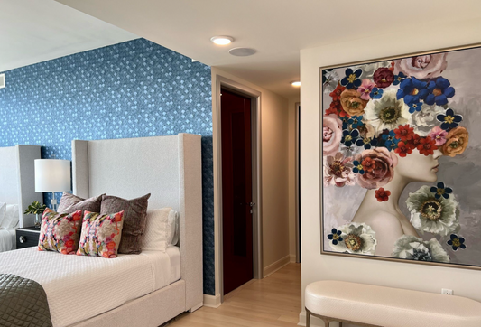 Floral Flourish: How One Art Piece Can Transform Your Space 🌿✨