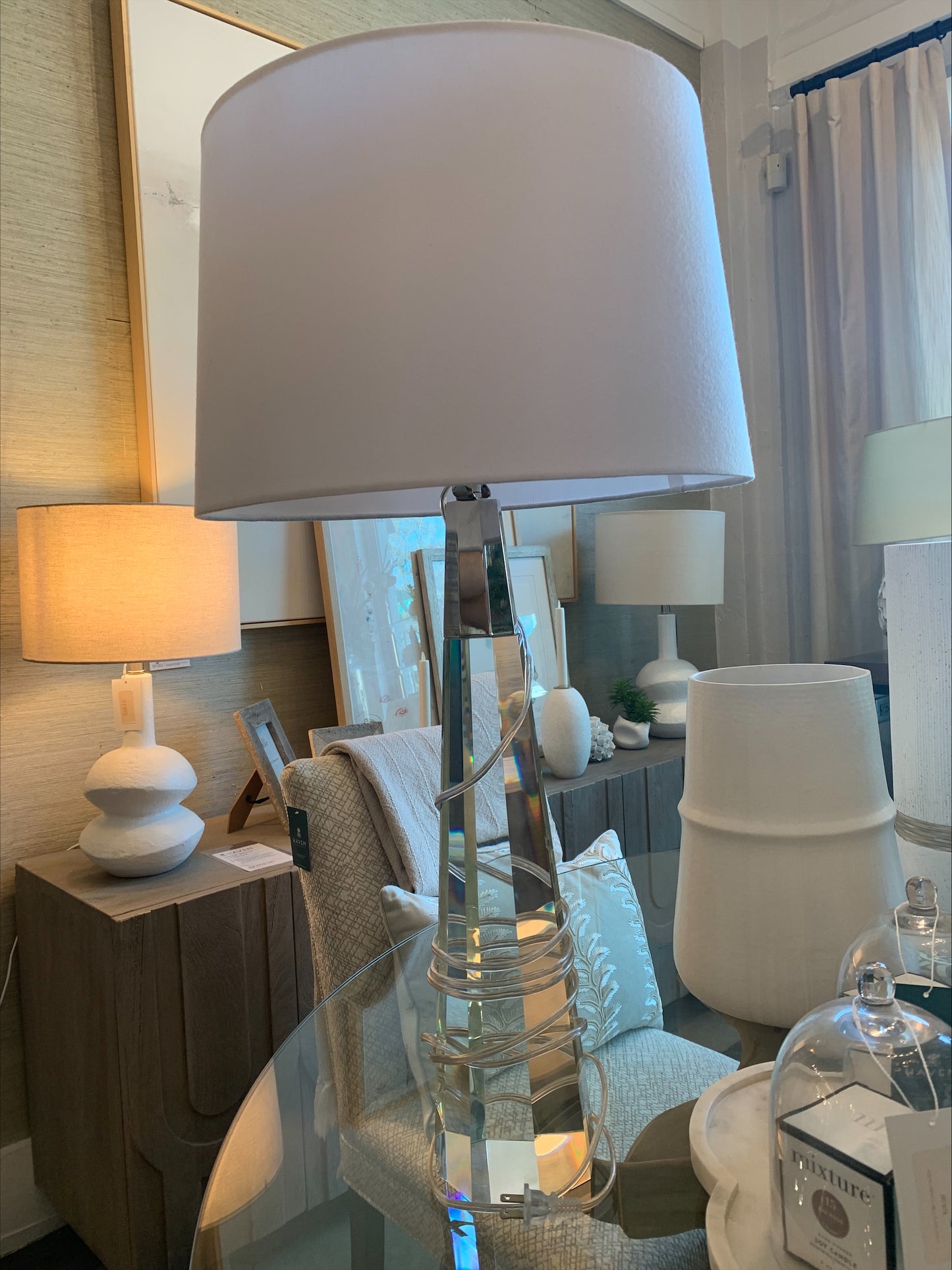 Crystal Table Lamp