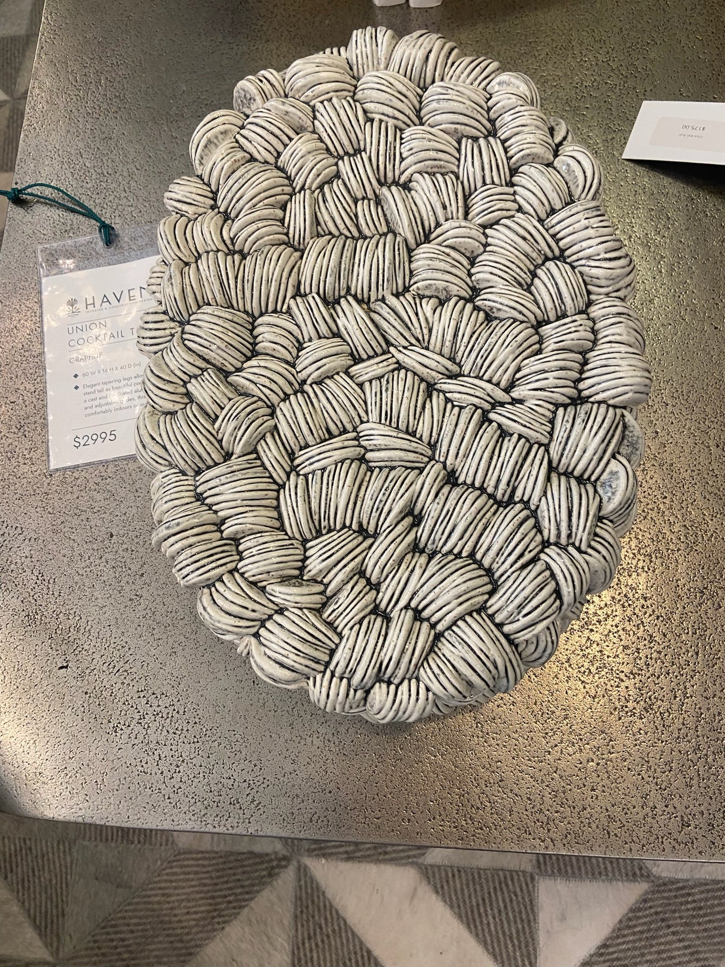 Oval Woven Storage Container