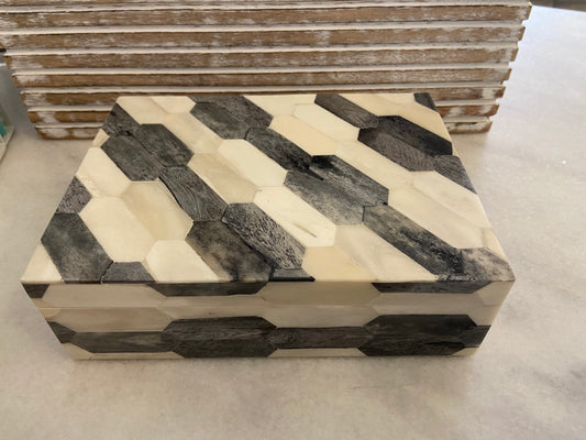 Geometric Bone & Gray Box