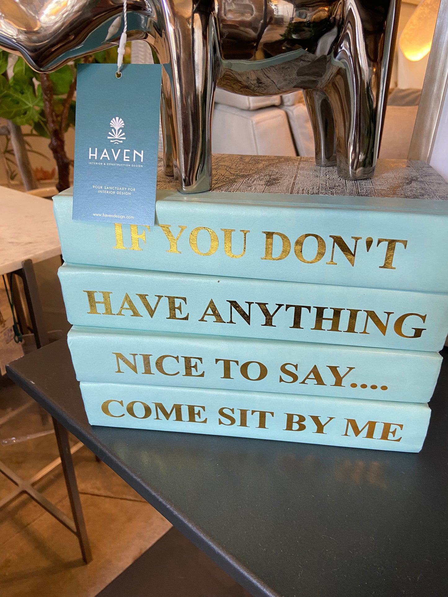 BOOK-Quote" If You Don't have anything nice to say come sit next to me"