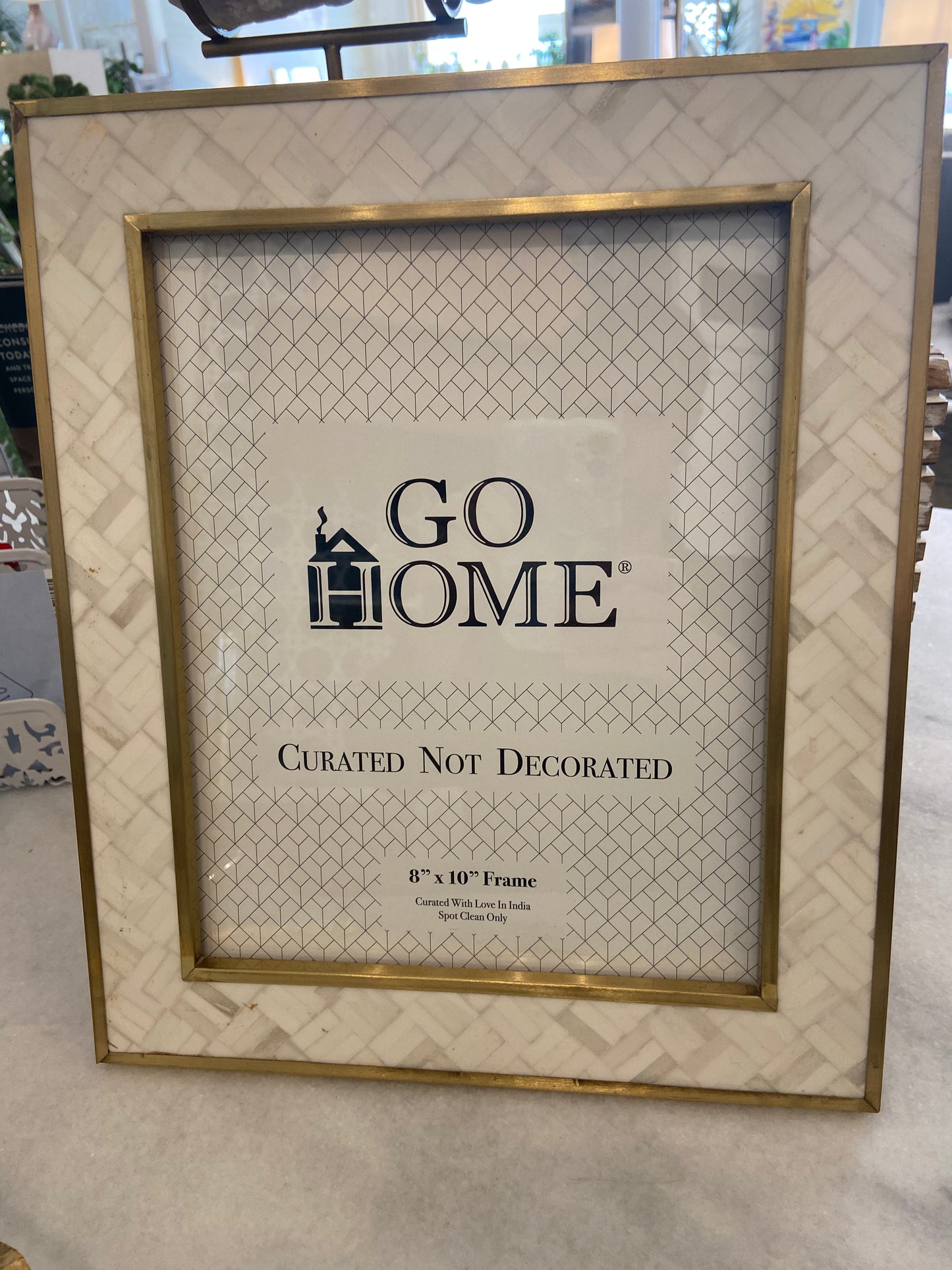 MARBLE & GOLD FRAME