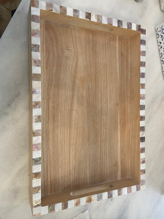 WOOD TRAY SHELL TRIM