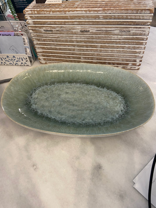 Blue/Green Platter