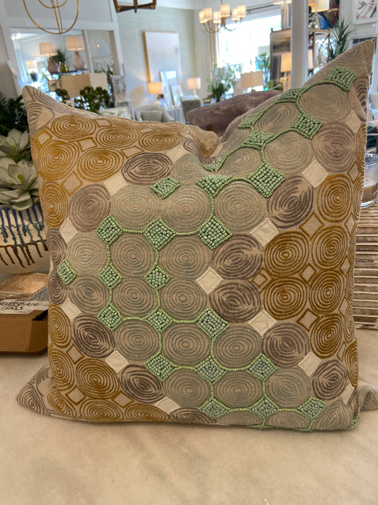 Beaded Pillow