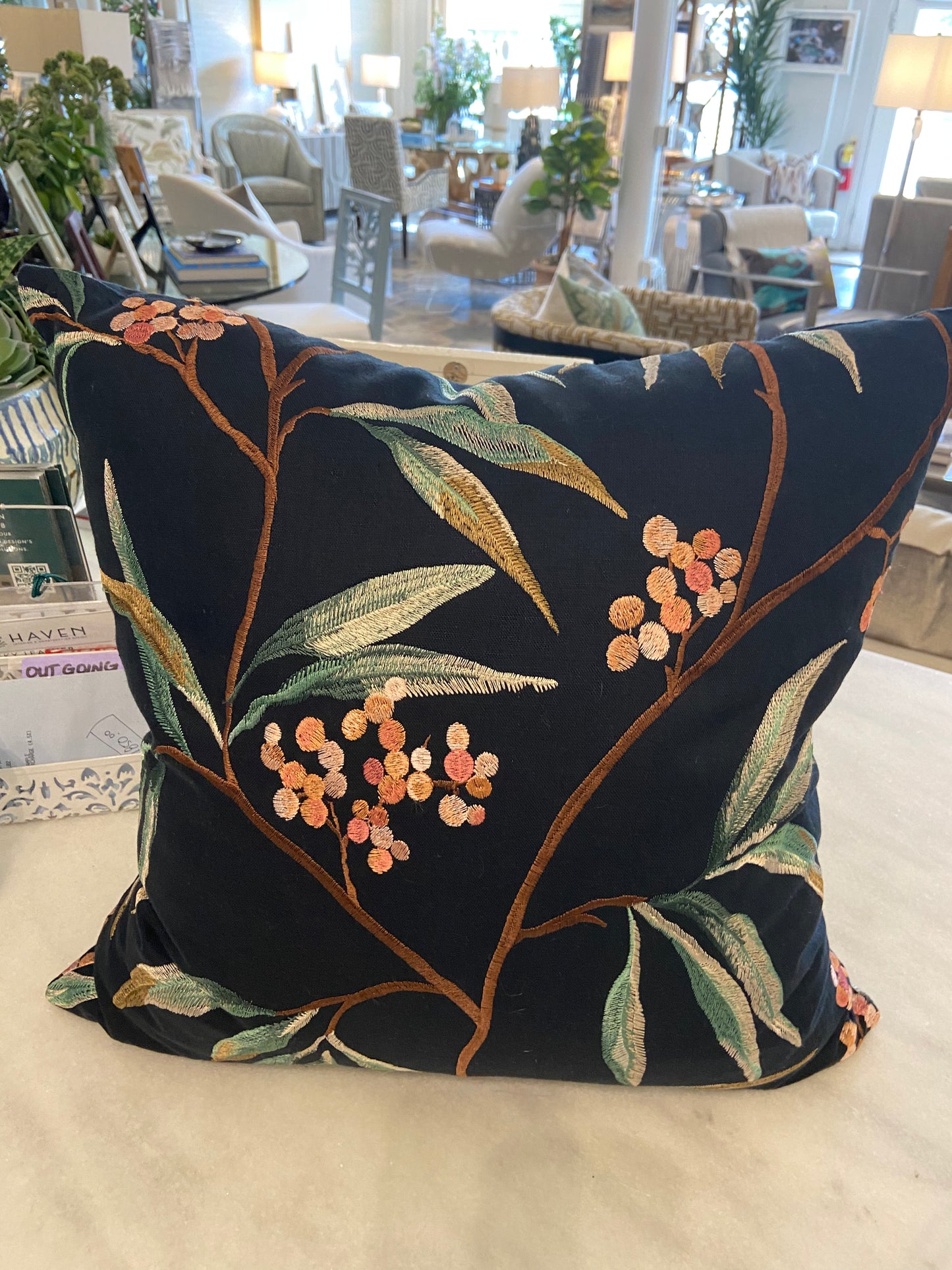 CUSTOM PILLOW-FLORAL