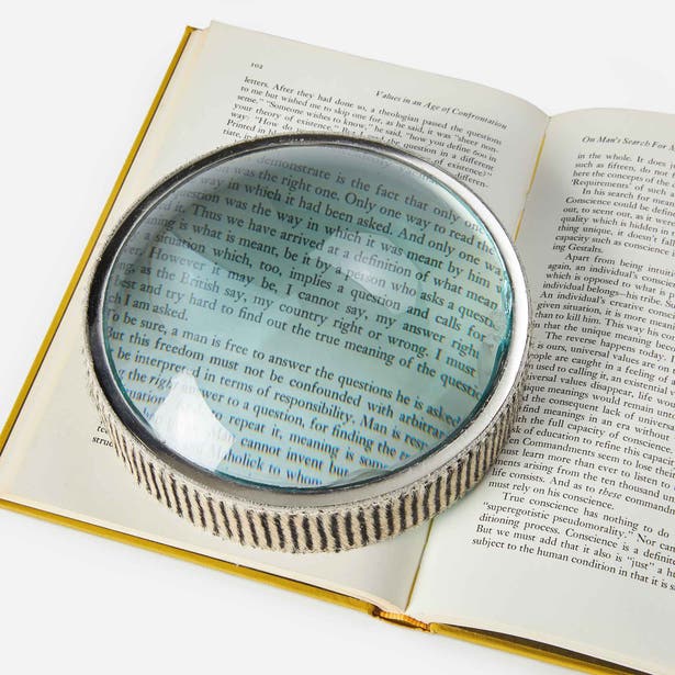 Surat Hair on Hyde Magnifying glass by Pigeon and Poodle