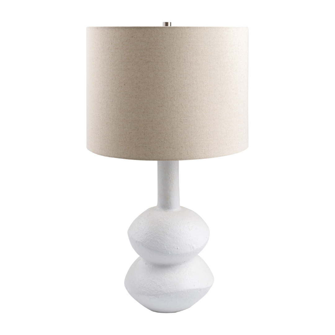 White Accent Table Lamp by Surya at Haven Home in St Pete FL