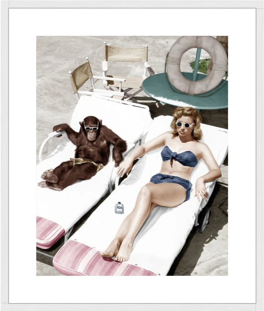 Poolside Muse
