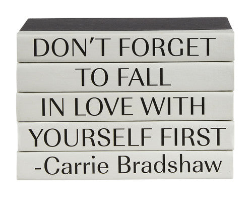 "Don't Forget to Fall..." Quote Stack