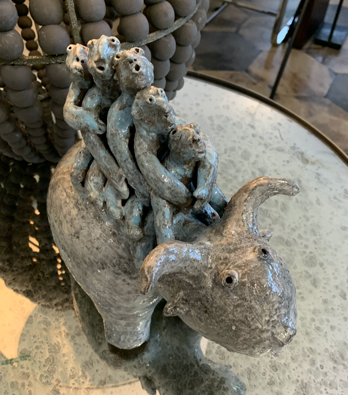 “Cow Bus!” Sculpture