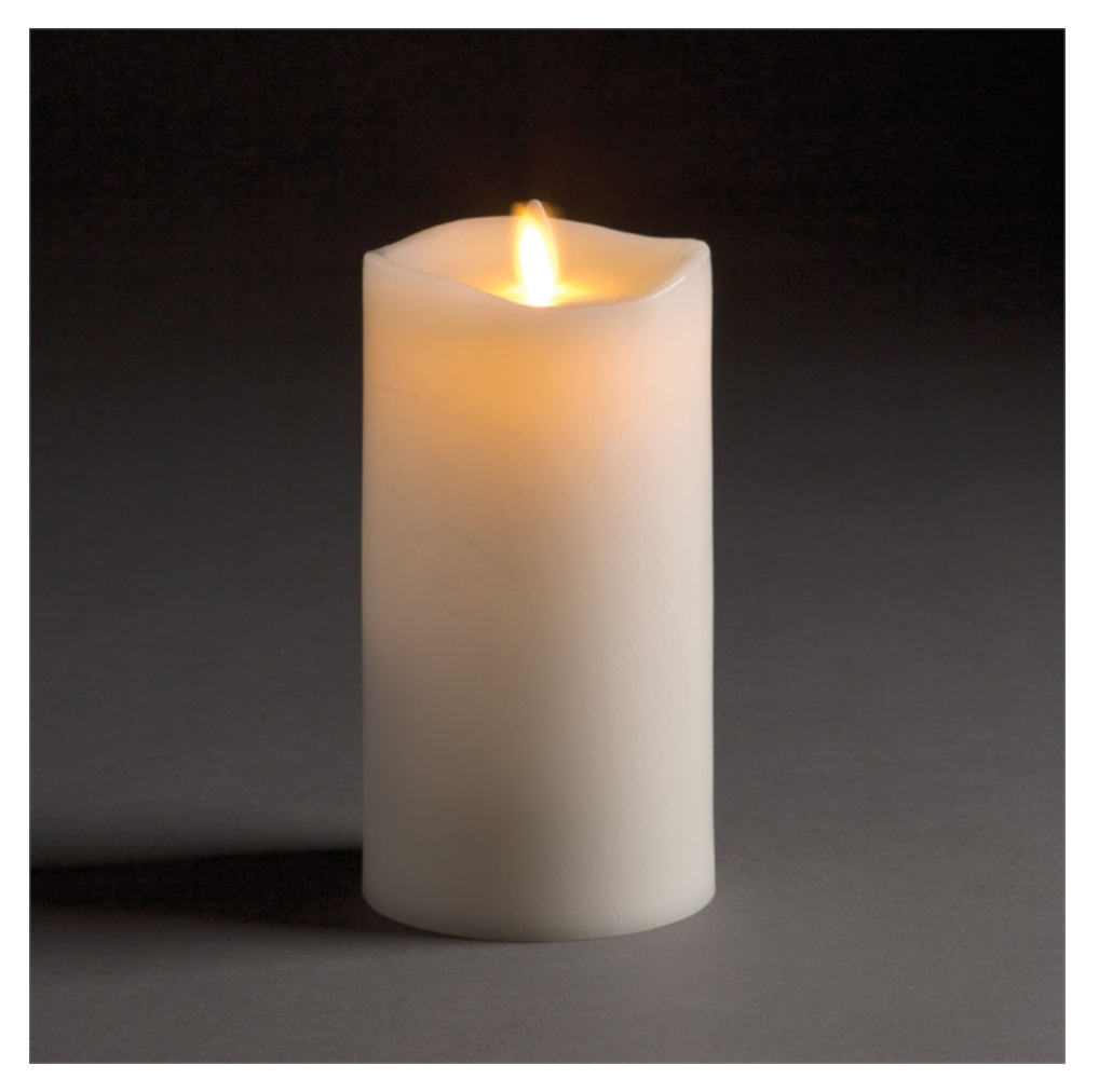 Flameless Pillar Candle