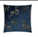 Farlowe - Sapphire  toss pillow