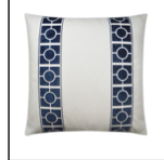 Vendome Blue - toss pillow
