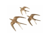 Brass Birds in Flight