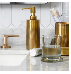 Hagen Soap Pump - brass