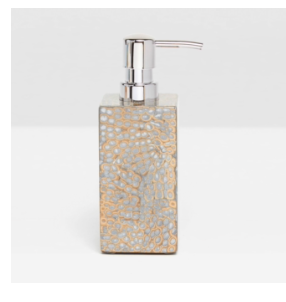 CALLAS, SILVER, SOAP PUMP