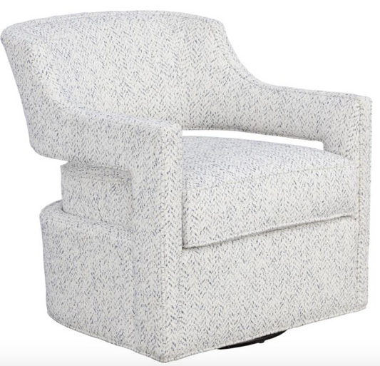 Open Back Swivel Chair