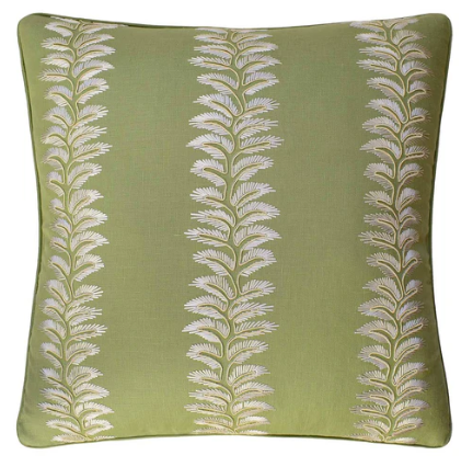 Ryan studio pillow green/champagne