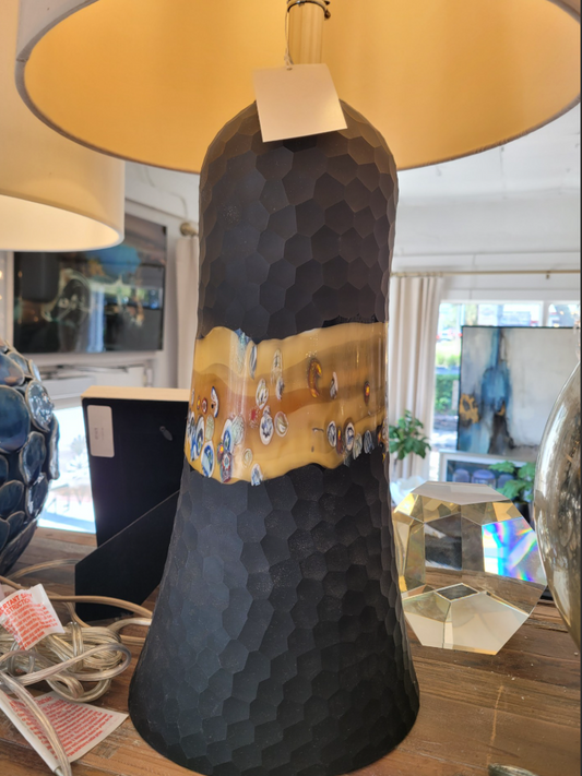 Crafted Black Lamp