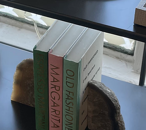 Rock Formed Book Ends