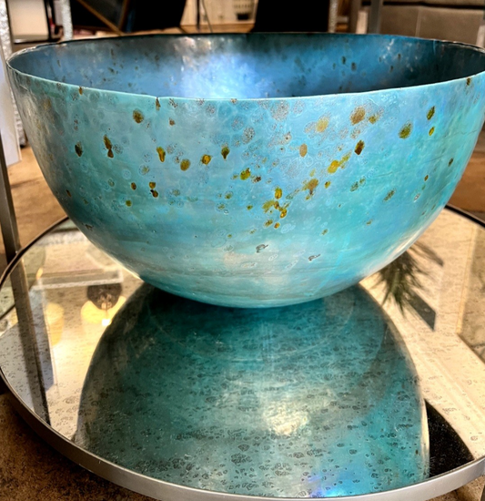 Murano Turquoise Bowl