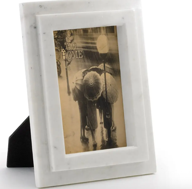Marble white frame