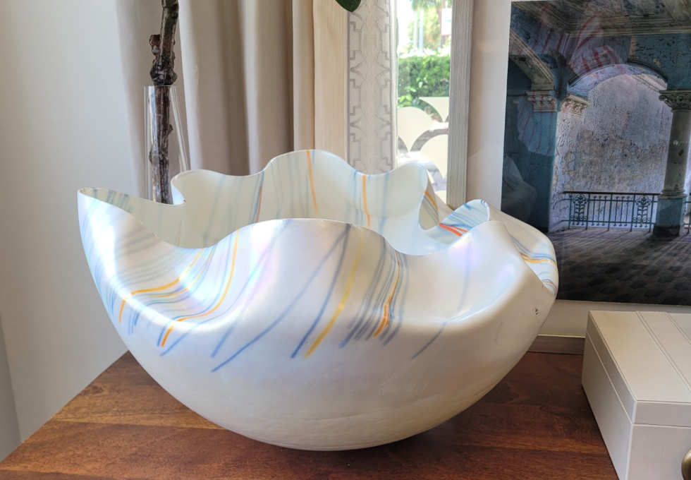 Folded Glass Bowl