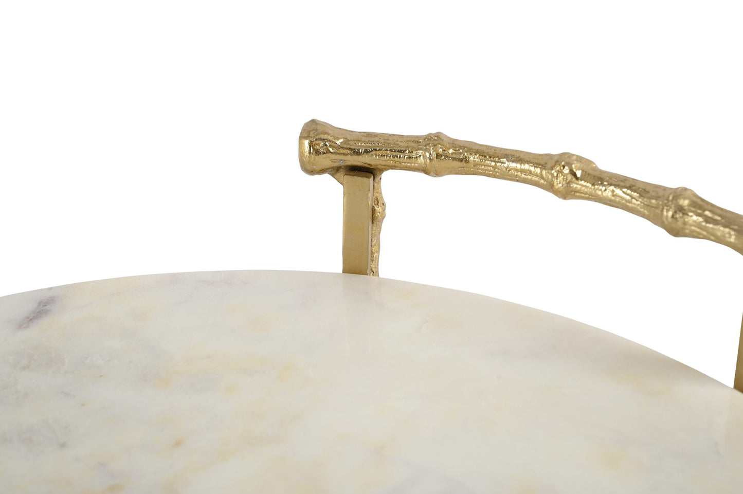 Luna Luxe Marble & Gold Tray