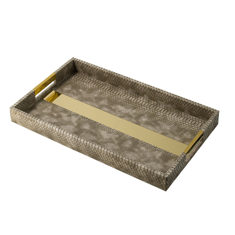 Ava Brown & Gold Nesting Tray