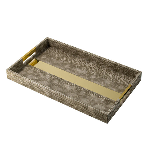 Ava Brown & Gold Nesting Tray