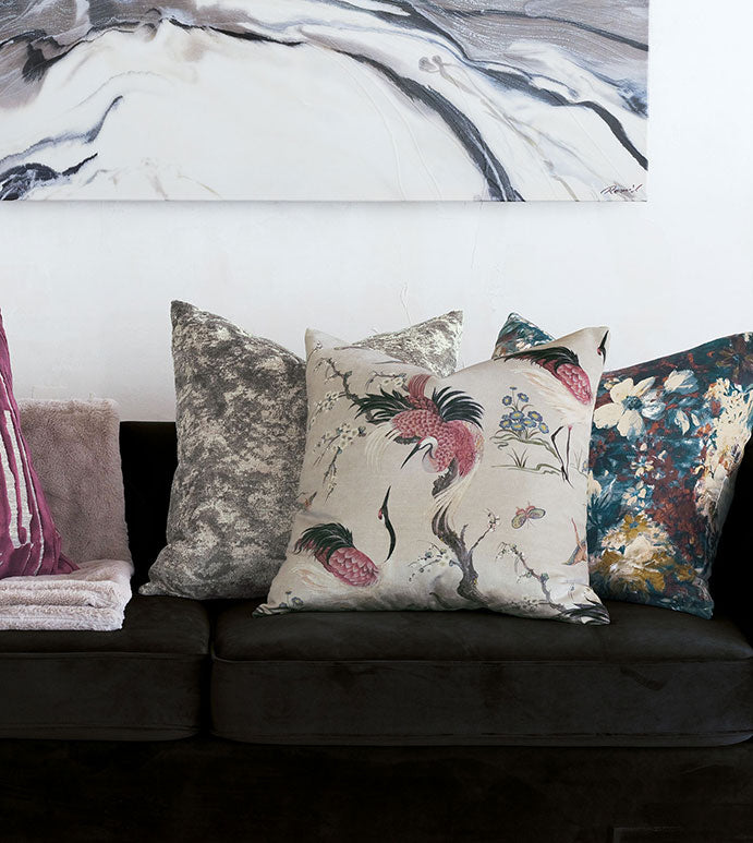 Fowler Velvet Decorative Pillow