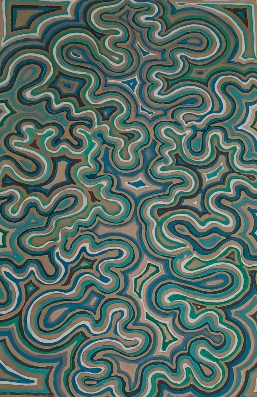 Squiggle Art -Large