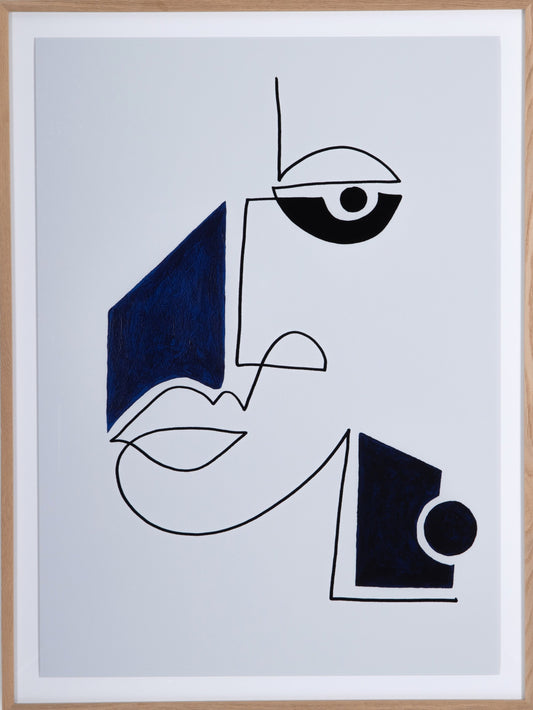 Line Drawing Face I