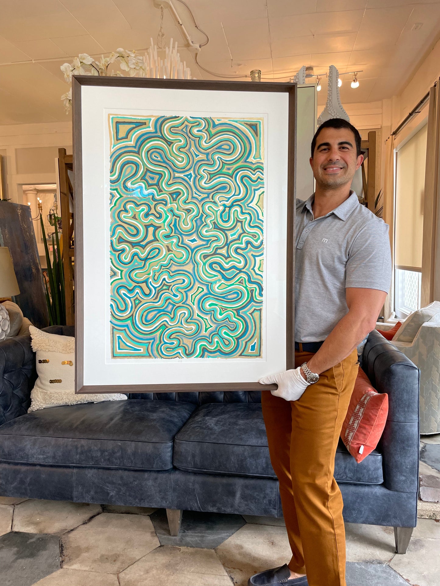 Squiggle Art -Large