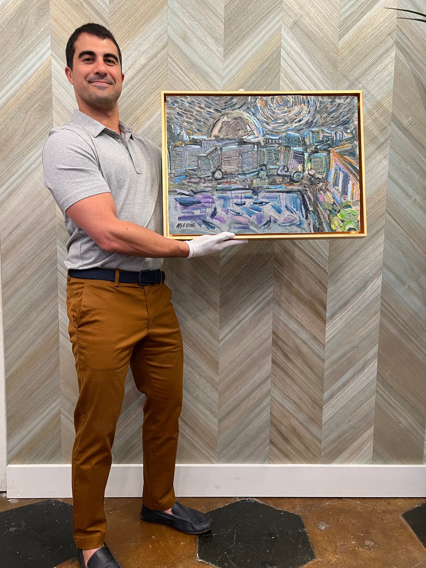 Small Impasto Landscape
