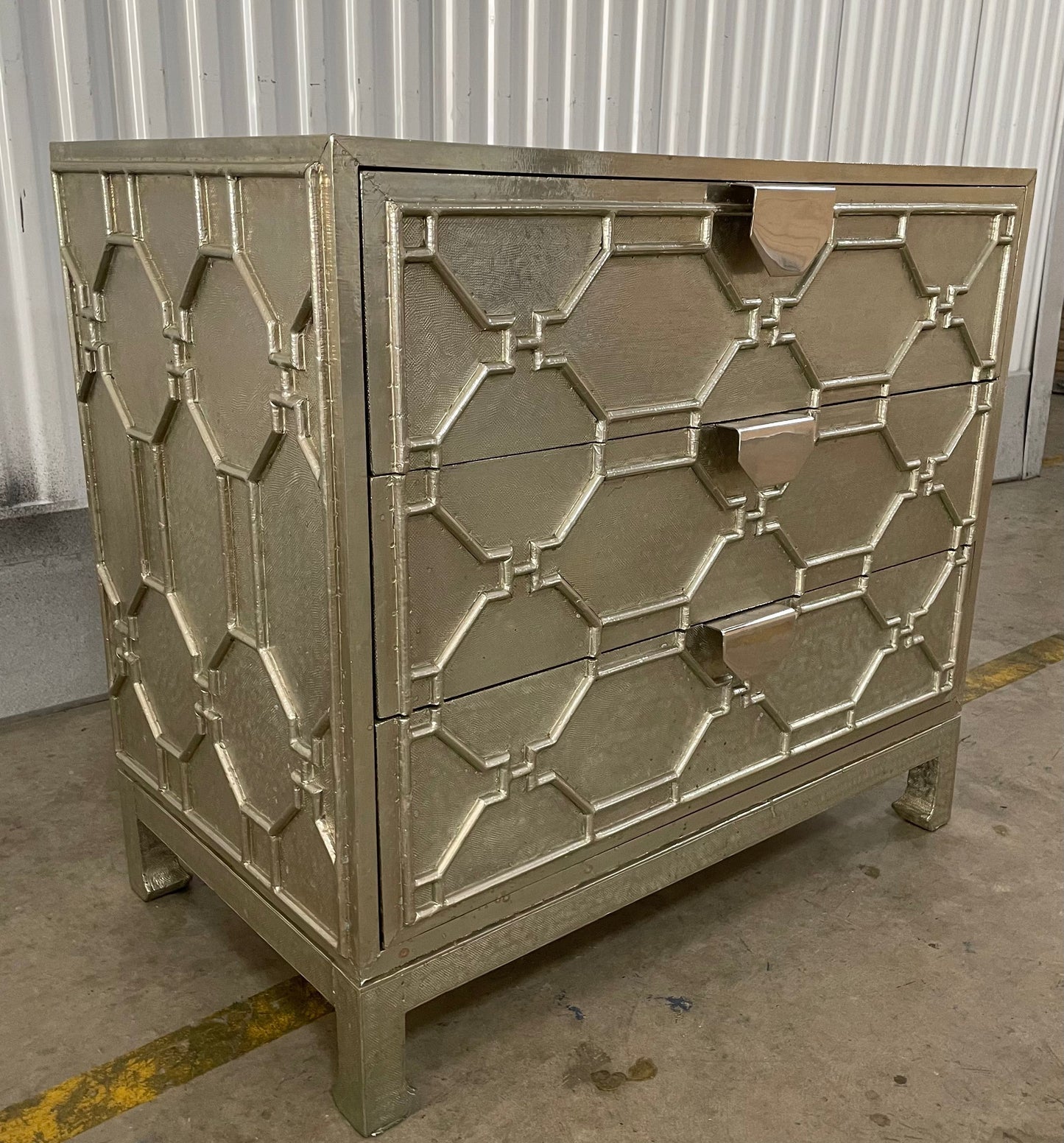 Metallic Dresser