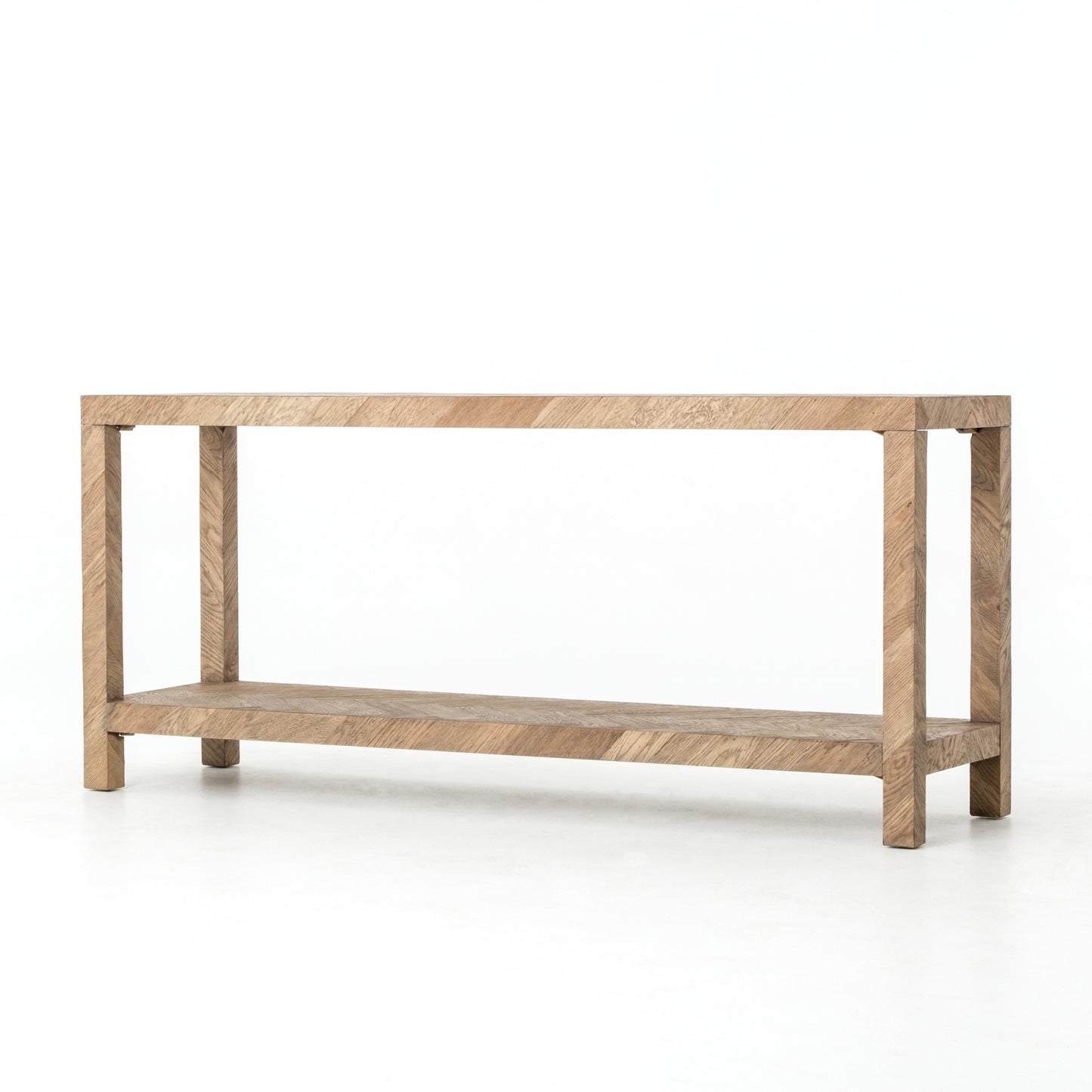 Herringbone Console Table