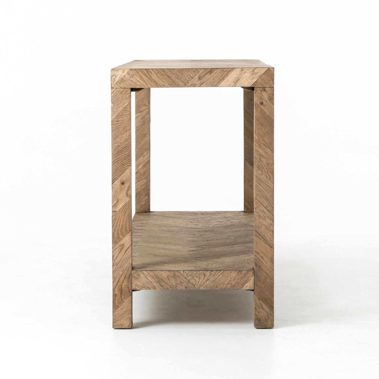 Herringbone Console Table