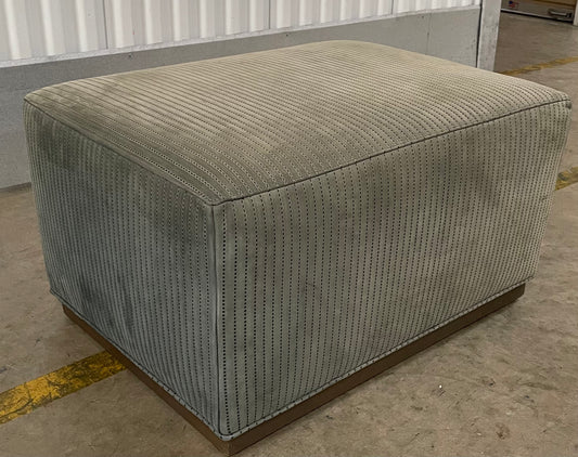 Suede Ottoman