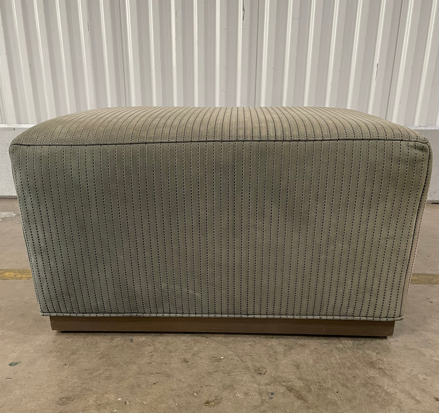 Suede Ottoman