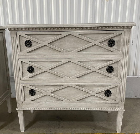 Washed Grey Nightstand