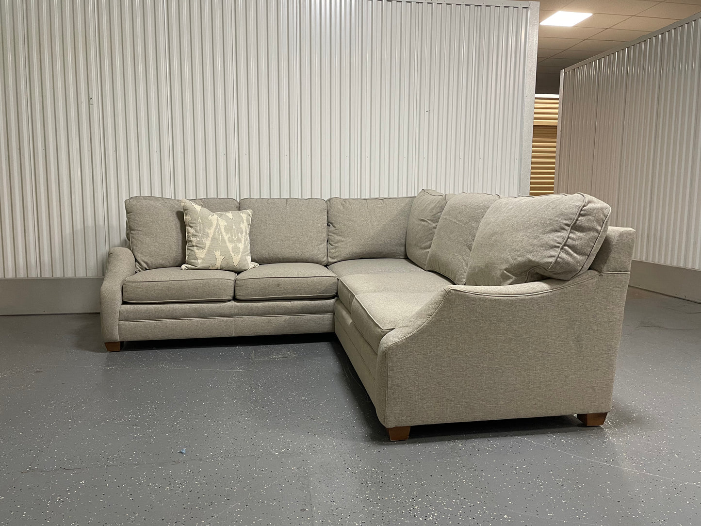Heathered Neutral Sectional