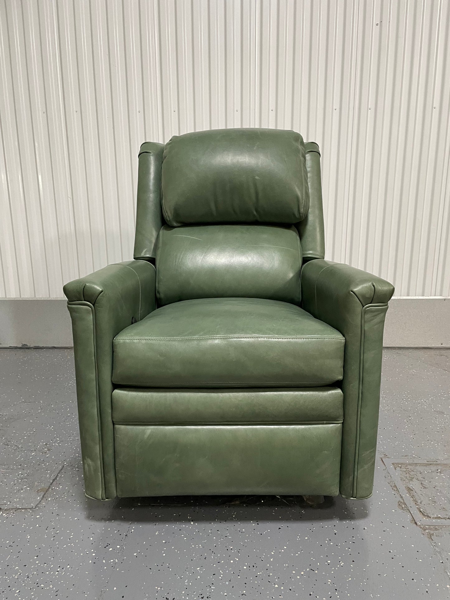 Leather Swivel Recliner