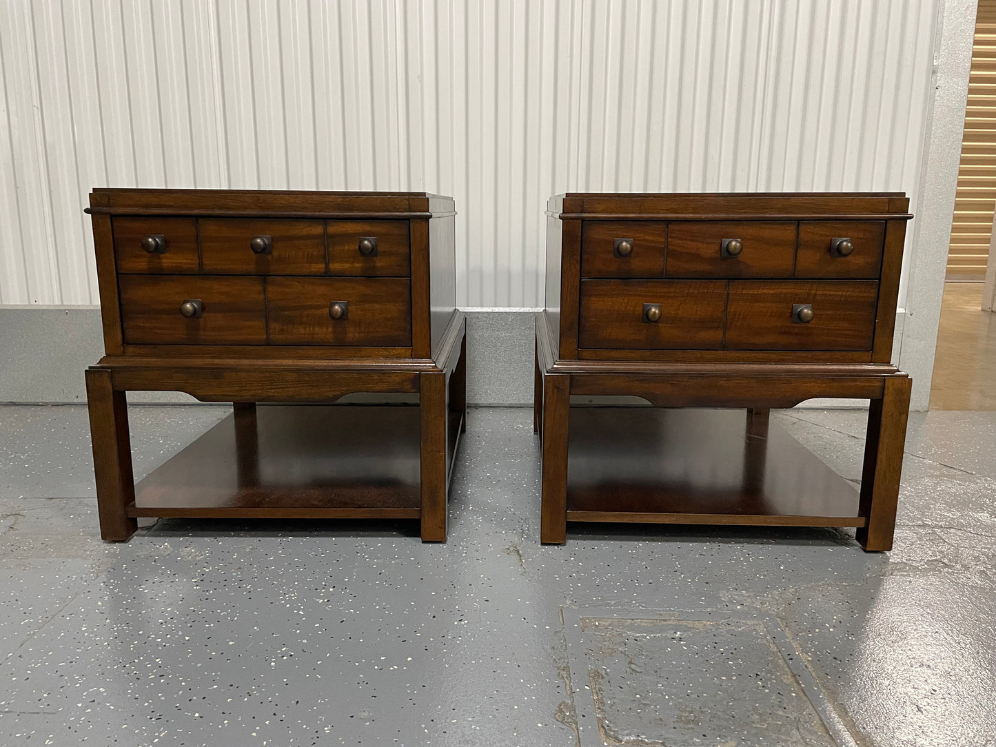 Wood Nightstand